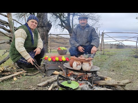 Piti Azərbaycan mətbəxi, Cooking on Nature, Outdoor Cooking