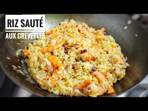RIZ THAI SAUTÉ AUX CREVETTES
