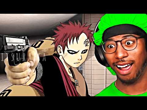 GAARA CAUGHT NARUTO LACKIN 😭