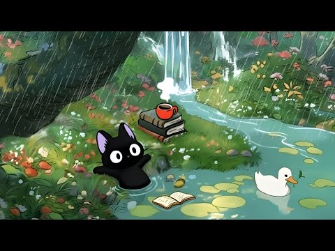 Growth isn’t loud. It’s quiet, like rain. / Jazzy Lo-fi Beats for Study, Focus