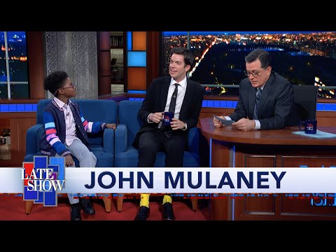 Tyler From "The Sack Lunch Bunch" Surprises John Mulaney On The Late Show
