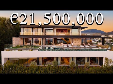 You’ve never seen a house like this !! A €21,500,000 mega mantion tour in Marbella !