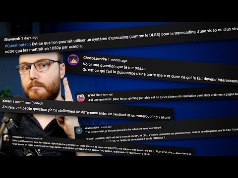 Watercooling ou Ventirad? eGPU? DLSS Pour YouTube?  - Questions Tech #2