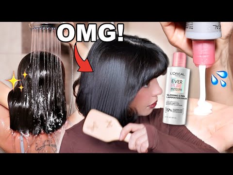 I Tried The VIRAL L’Oréal Hair Gloss And OMG…