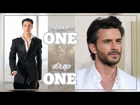 K-POP SAVE ONE DROP ONE | K-pop and Western Male Edition 