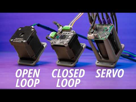 MKS SERVO42C Closed-Loop Stepper: Tests vs Servo with Field-Oriented Control and TMC2209 Open-Loop