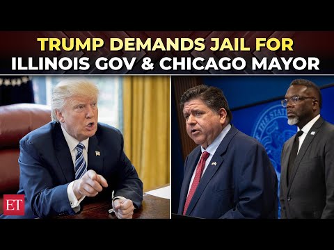 ‘Pritzker & Johnson should be jailed!’ Trump calls for arrest of Illinois gov, Chicago mayor