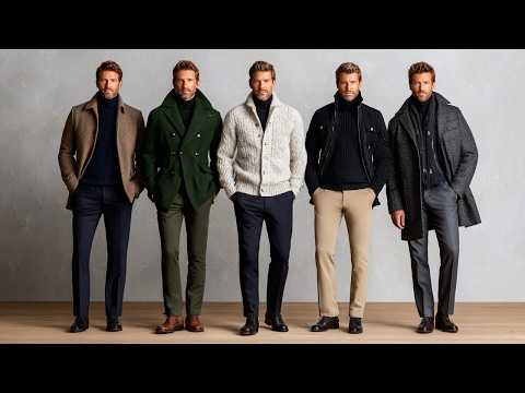 Ralph Lauren-Inspired Casual Fall Winter 2025/2026 Outfits – Effortless Style for Men Over 40