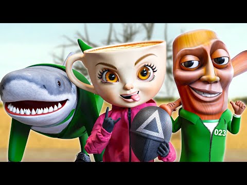 ИТАЛЬЯНСКИЕ МЕМЫ: ИГРА В КАЛЬМАРА! Italian Brainrot анимации