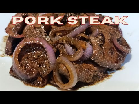 HOW TO COOK PORK STEAK| GAWIN NINYO ITO SA PORK, SOBRANG SARAP!|  SIGURADONG UBOS ANG KANIN NIYO!