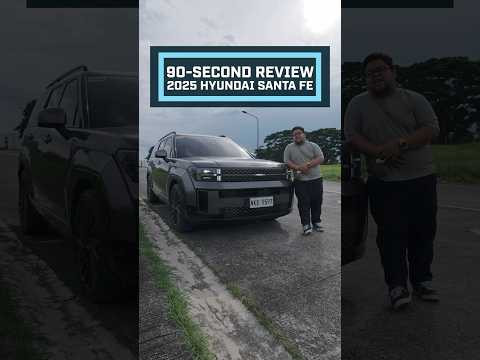 Here’s our 90-second review of the Hyundai Santa Fe #topgearph #cars