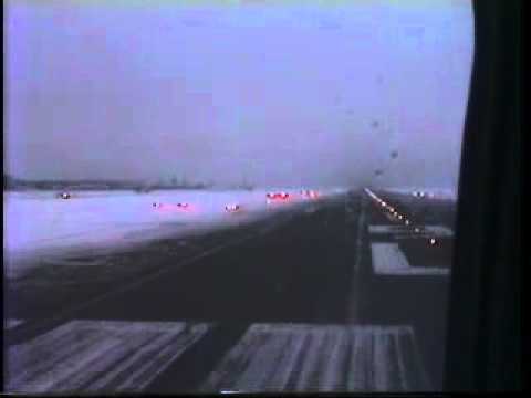 Taxi and Departing PHL in DC-9 on 1/30/1987