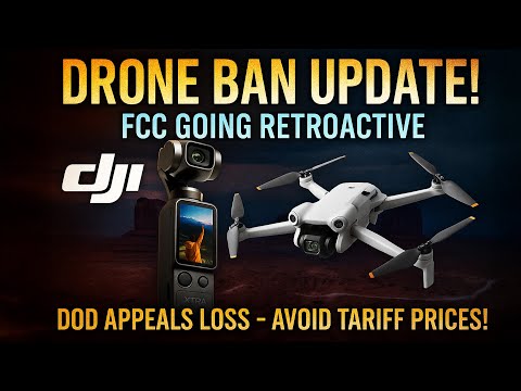 FCC Going Retroactive on Drone Parts Ban, DOD Appeal, FAA Changes - Drone Update!