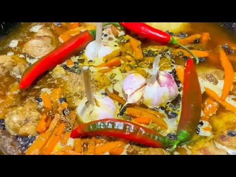 Плов на даче!!!