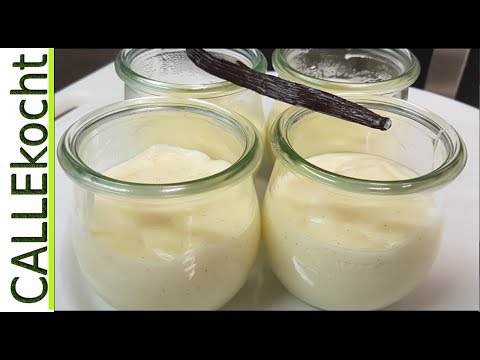Echter Vanillepudding ohne Tüte viel besser selber machen. Rezept