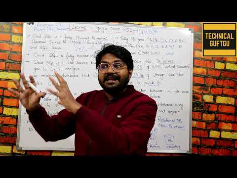 Google Cloud SQL-Hindi/Urdu | Lec-46 | What is Cloud SQL | Cloud SQL Features | HA and Failover