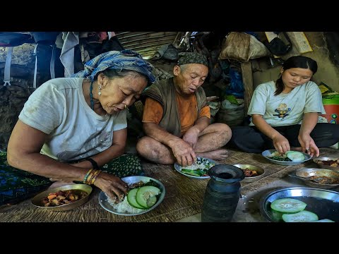 Recipe of cooking organic food in the mid-hill rural region of Nepal