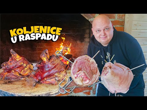 SVINJSKE KOLJENICE pečene 5 SATI! Recept s detaljnim uputama!