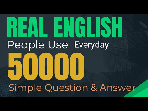 Slow English Listening Practice “50000” Phrases | English Conversation for Beginners