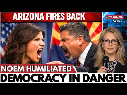 NOEM CAUGHT LYING IN ARIZONA — Claims "Disaster" Elections, Can't Name Single Fraud Case