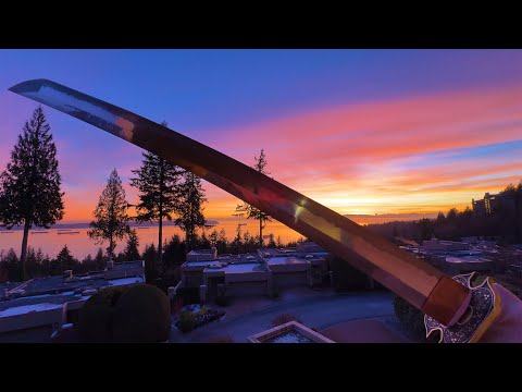 Ultra Broad Blade Katana for Row Cut Tameshigiri Review and Test Cutting, DMC Yamato by Ryan Sword