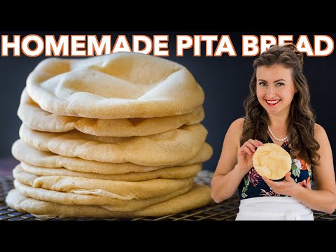 Pita Bread Recipe (2 Easy Ways)
