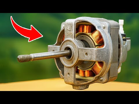 Don't throw away your old electric fan motor Until You See This! Take it apart and It will SHOCK you