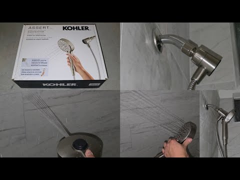 Costco Sale Item Review Kohler Assert Multifunction Handshower Brushed Nickel PowerSweep Spray