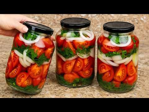 I've Been Preserving Tomatoes This Way For Ten Years! Delicious Marinade Everyone Will Love