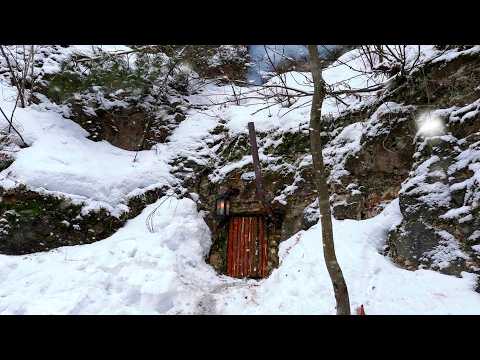 A Lonely Man Went to the Mountains Where he Built an Unusual SHELTER