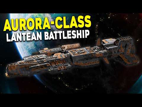 Stargate's Ancient Battleship - Aurora-class Lantean Warship - Starships Explained