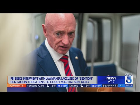 Pentagon may recall Sen. Mark Kelly to military service for court martial after viral video