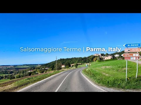 Driving Along Italian Countryside in Autumn | Parma, Italy | Sleep and Study | 2025 | 4K
