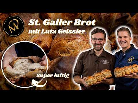 Baking St. Gallen bread with Lutz Geissler from Plötzblog