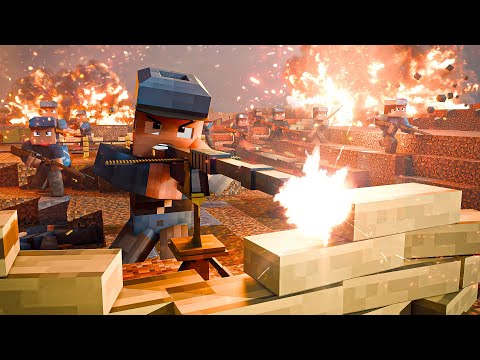 100 Players Simulate WORLD WAR 1 in Minecraft Civilization War