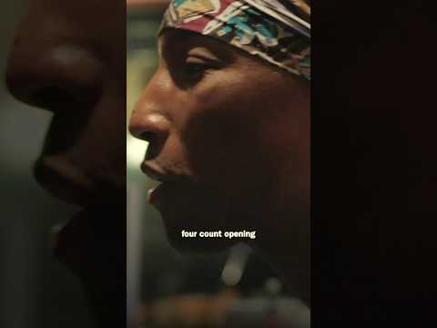 Pharrell’s signature intro