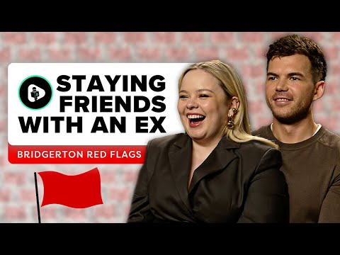 "That's a HUGE Red Flag!" 😂 Bridgerton S3 Nicola Coughlan & Luke Newton's DATING Red Flags 🚩