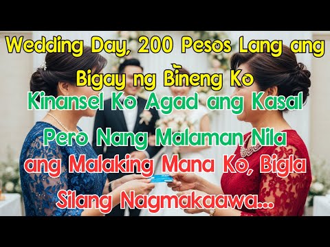 Wedding Day, 200 Pesos Lang ang Bigay ng Biéneng Ko! Kinansel Ko Agad ang Kasal  Pero Nang Malaman