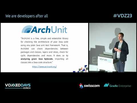 Unit Test Your Java Architecture With ArchUnit by Roland Weisleder