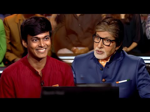 अमिताभ बच्चन चौके और कहा इस खेल में मैंने कभी नहीं देखा की एक खिलाडी सारे जवाब बिना समय लिएदे रहा है