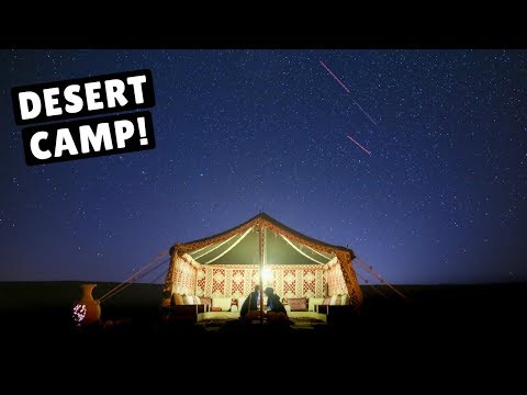 DRIVING & SLEEPING IN THE OMANI DESERT!