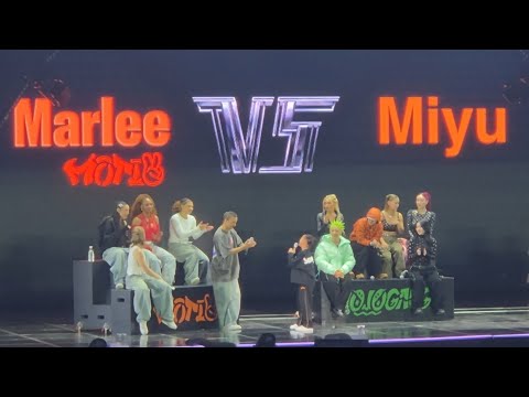 스우파 수원콘 말리 미유 배틀🧡🧡 