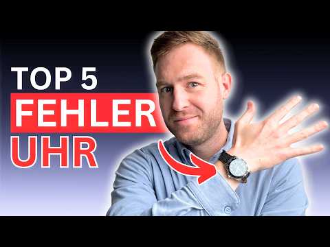 TOP 5 Todsünden an deiner UHR ! So killst Du frühzeitig deine UHR ! ⏰ | Gezeitenpanther
