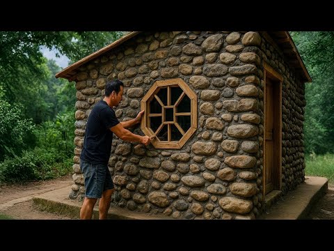 How I Built Stone House with No Cement Blocks, No Machines