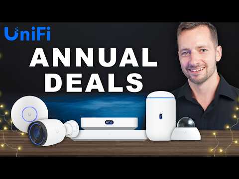 Ubiquiti UniFi Black Friday Cyber Monday Sale | UDR, Cloud Gateways, AI Pro