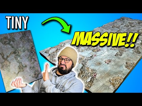 Amazing MODULAR Wargaming Board for Warhammer 40K - How to Make