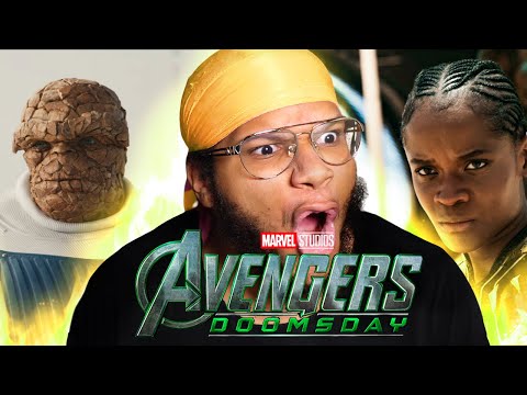 AVENGERS: DOOMSDAY Trailer REACTION – Black Panther & Fantastic Four!