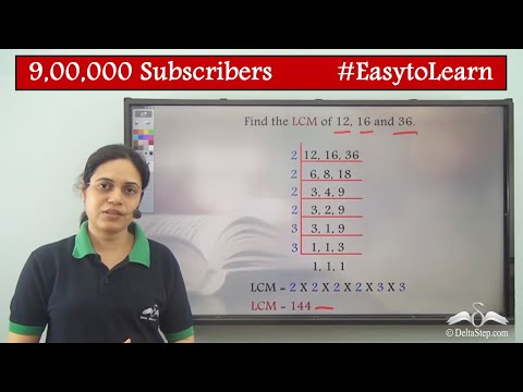 LCM : Common Division Method | 3 numbers | Class 5 | CBSE | NCERT | ICSE