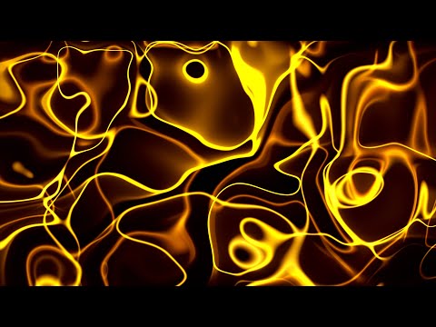 Bright Abstract Neon Gold Lines Background video | Footage | Screensaver