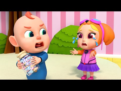 Let's Learn How to Share | Sharing is Caring | Good Habits | Rosoo Nurrsery Rhymes & Kids Songs